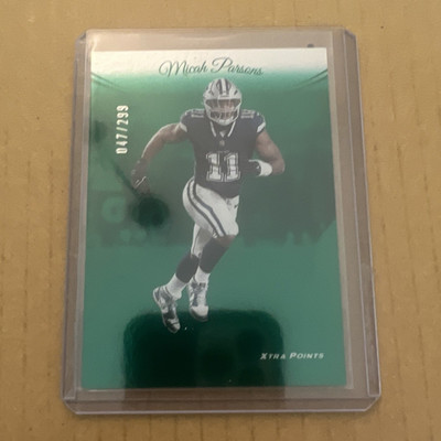 Panini 2024 Prestige Football Micah Parsons Xtra Points Green 047/299 #79