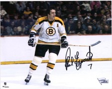 Phil Esposito Boston Bruins Autographed 8" x 10" Skating Horizontal Photo