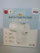 Gentle Canopy Bath Tub Filter - Reduce Chlorine  Irritants, Easy Install
