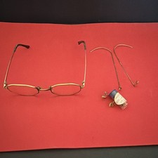 Vintage Art craft 1/20 12K Gold Filled Wire Glasses And Shuron Parts