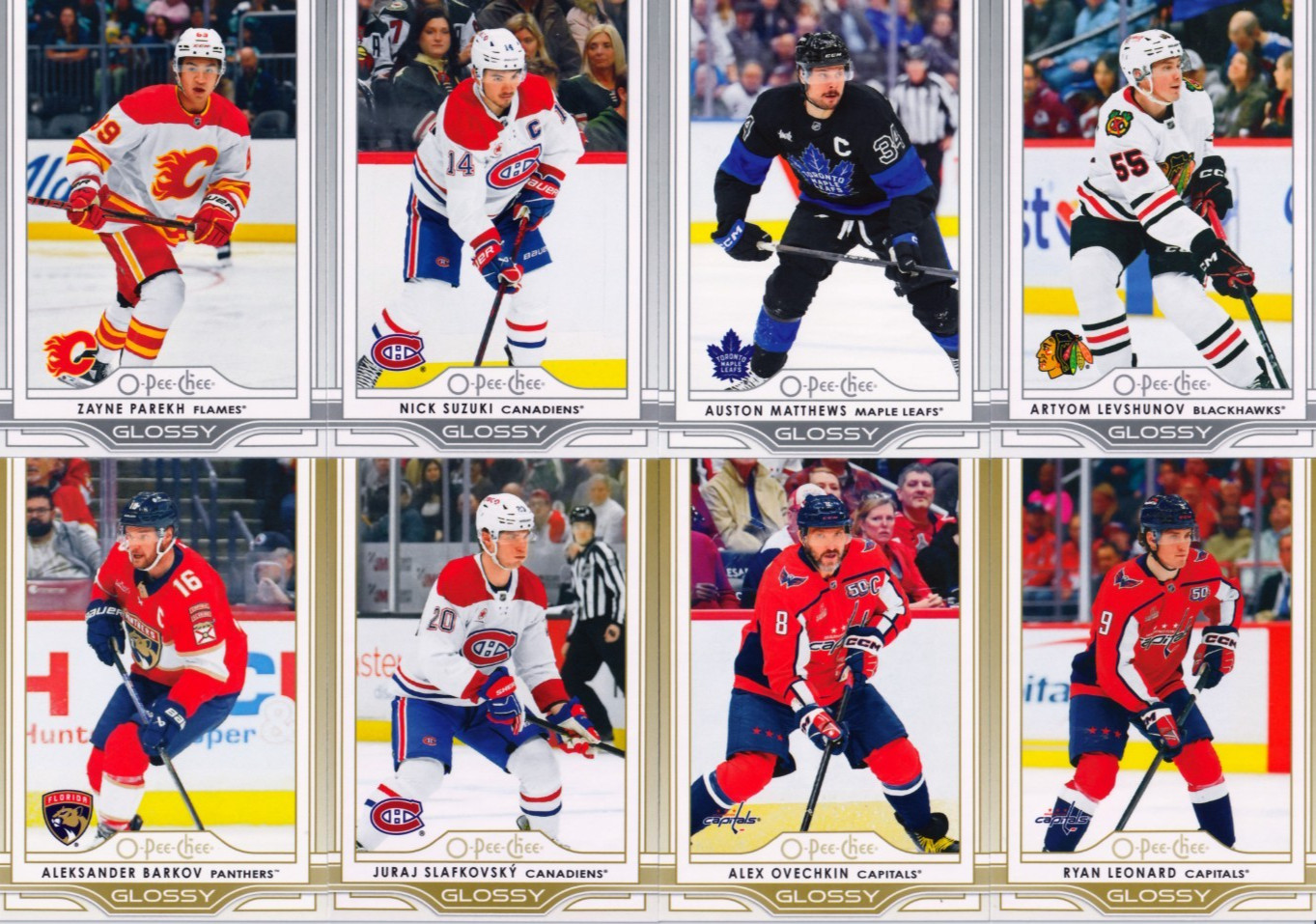 '25/26 Upper Deck Series 1 O-PEE-CHEE GLOSSY & GOLD cards #1-25 *pick from list*