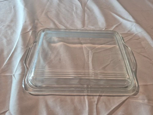 Vintage 1950s PYREX 503-C Split Ribbed Glass Refrigerator Dish LID ONLY