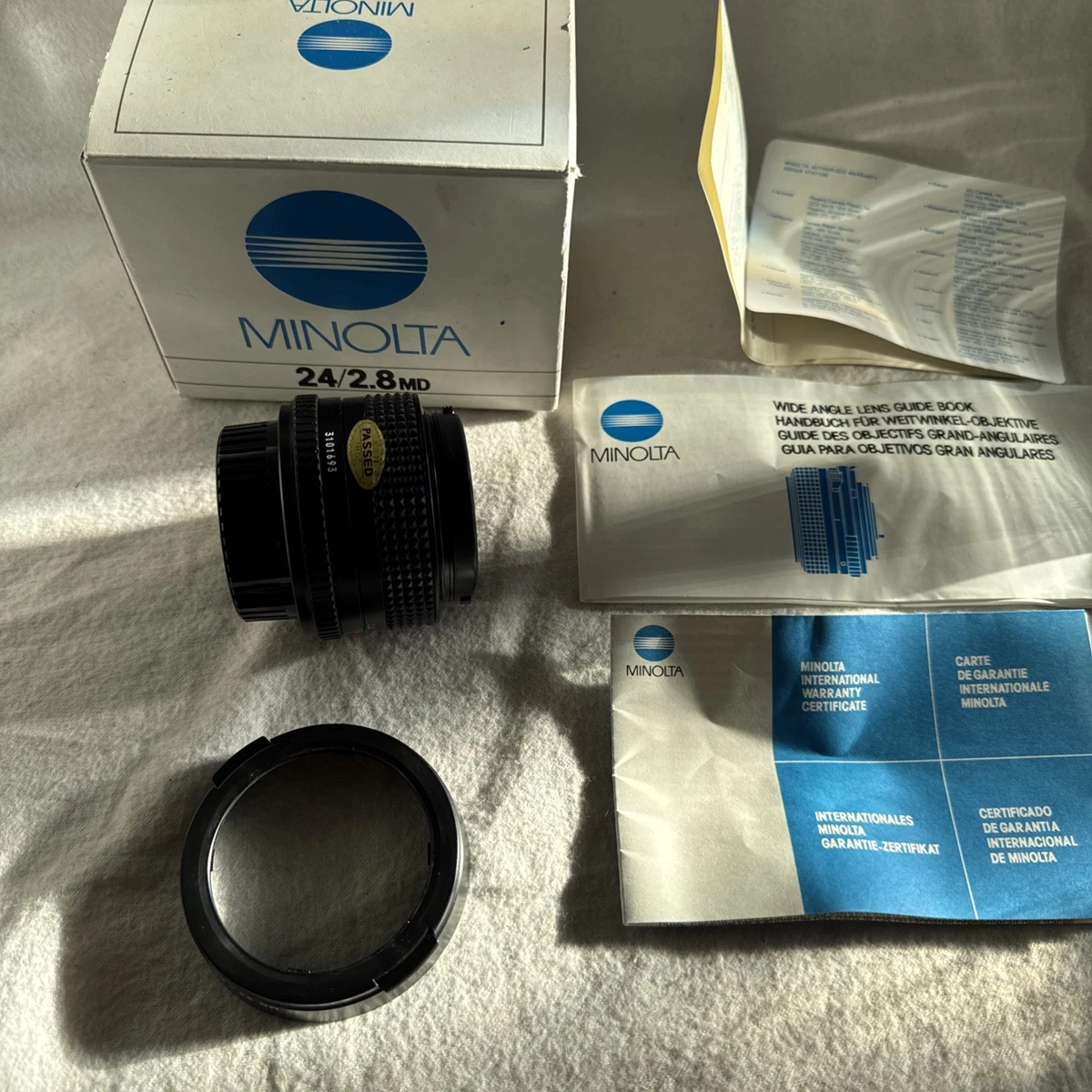 Minolta f/2.8 Camera Lenses 24mm Focal for sale | eBay