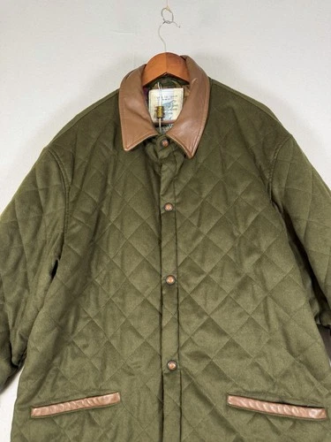 Beretta Sport Thermore Quilted Field Jacket Mens Cashmere Olive Green 54 Italy image 2