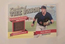 2018 Topps Pro Debut Zach Kirtley Fragments of the Farm Relic MiLB