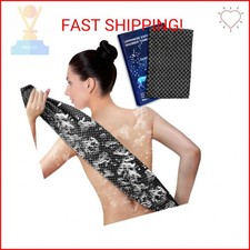 Adanluxe Exfoliating Washcloth Shower Towels, Premium Japanese Exfoliating Body