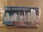 10 oz Silver Bar - Wall Street Mint - Sealed
