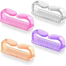 Grip Nail Brush Scrubber for Hands and Feet Pedicure Manicure Cleaning Kit 4