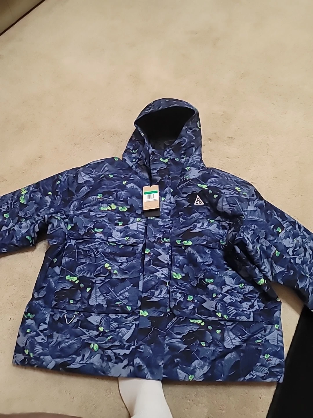 Nike ACG PrimaLoft Skull Peak Storm-FIT Full-Zip Jacket HJ2487 410 Men's XL