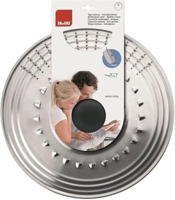 Universal Lid for Pots & Pans Skillets, Stainless Steel Pan Cover  14.1 - 16.5
