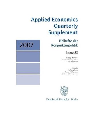 Energy Markets - Investment, Competition, and Regulation