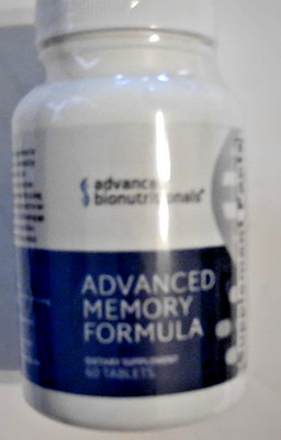 ADVANCED MEMORY FORMULA, SMART PILL, NATURAL ENERGY EXP  4/2028