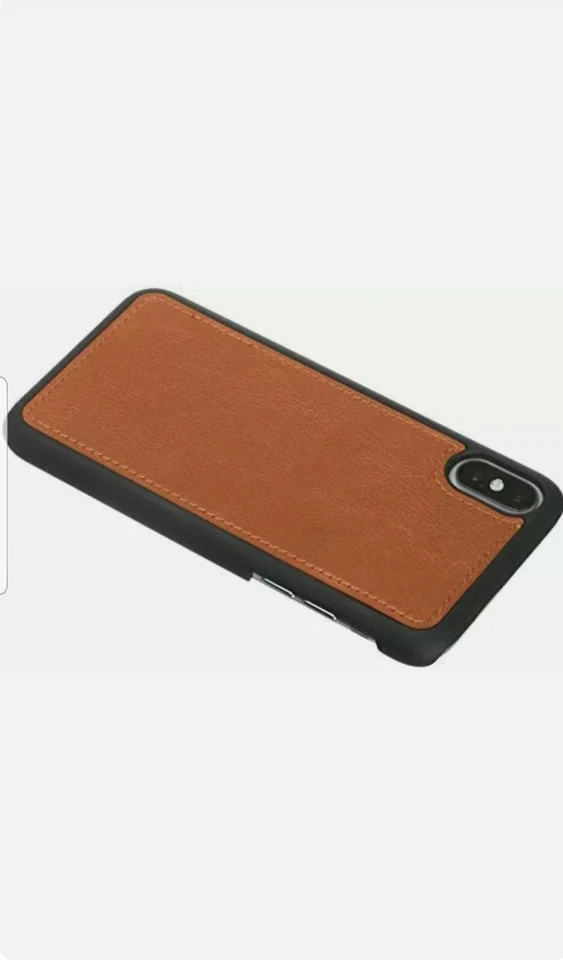 Amazon Basics iPhone X PU Leather Wallet Detachable Case, Brown (4.1) - Image 3 of 3