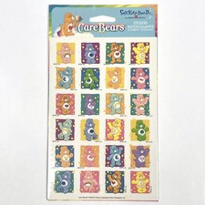 NEW 2004 Stickety Doo Da CARE BEAR American Greetings Stickers 2 Sheets
