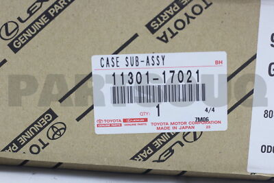 1130117021 Genuine Toyota CASE SUB-ASSY, TIMING GEAR 11301
