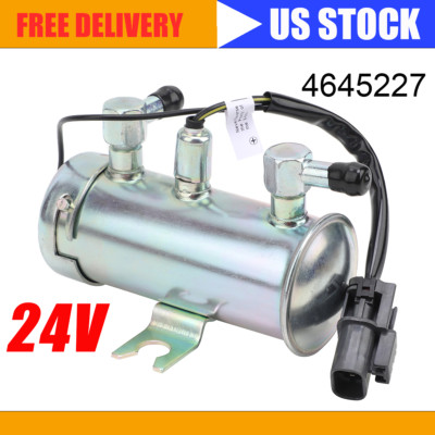 24V Electric Fuel Pump Feed Pump 4645227 Fits Hitachi ZX130-3