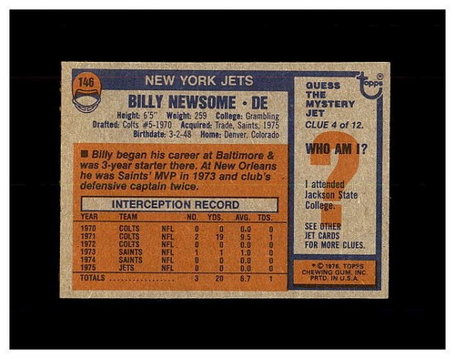 1976 TOPPS FOOTBALL #1-275 YOU PICK SEE PHOTOS OF EVERY CARD STARS *NEW LISTING* - Picture 267 of 497