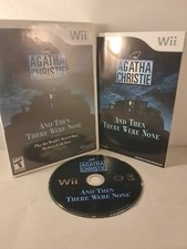 Agatha Christie And Then There Were None (Nintendo Wii 2008) Complete Tested CIB