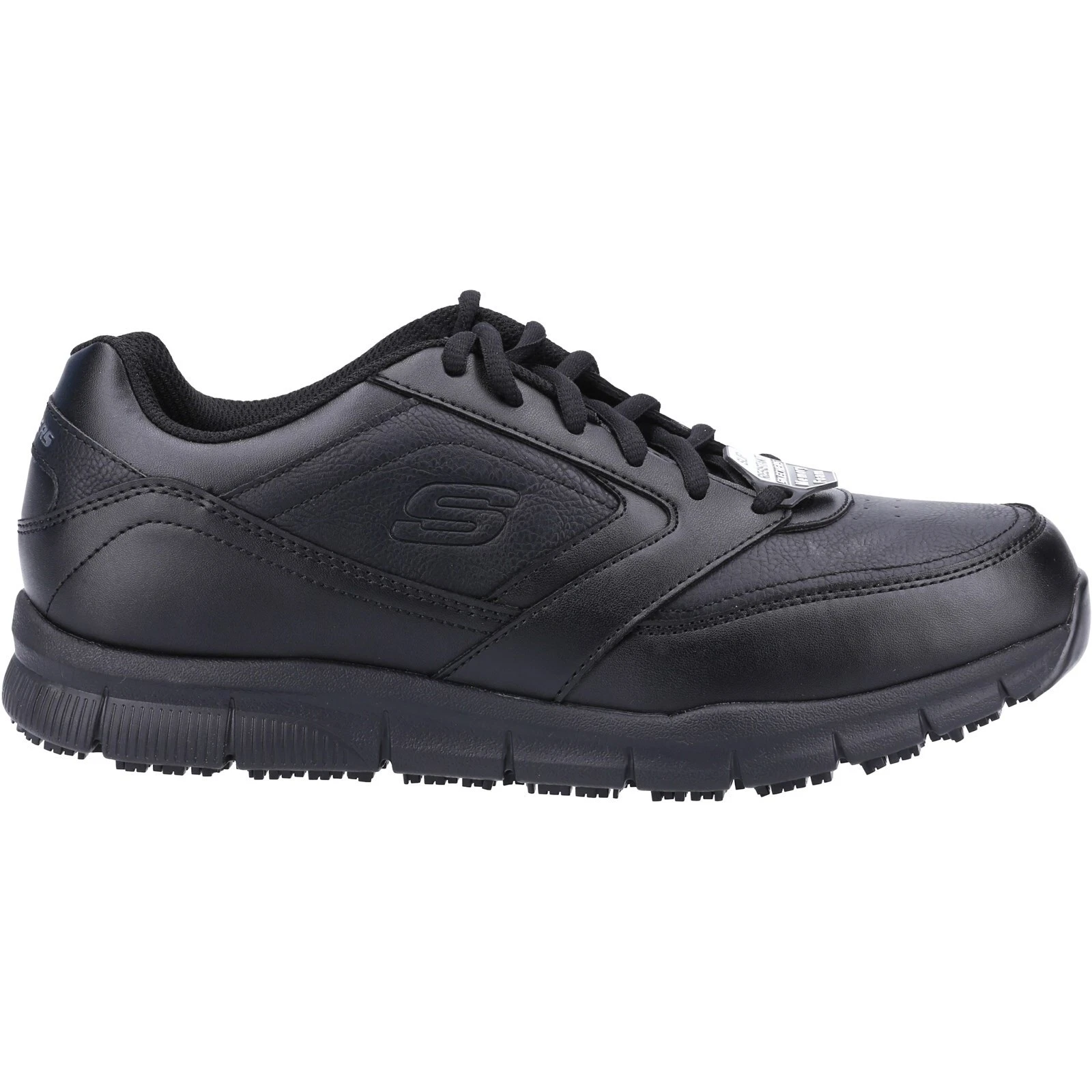 Mens Skechers Work Trainers Relaxed Fit Nampa Occupational Lace Up Shoes