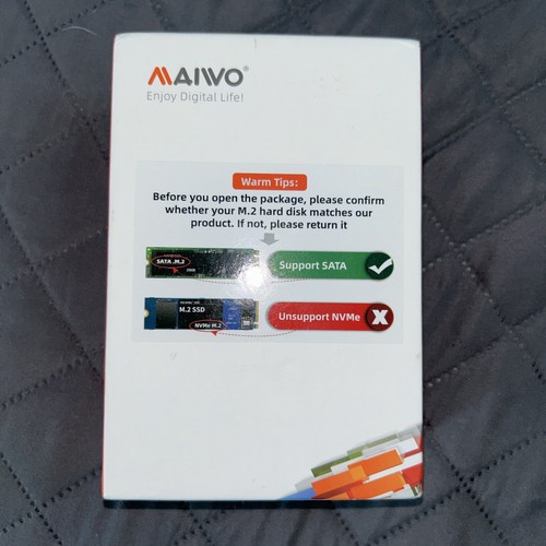 Hard disk Drive Docking Station MAIWO K3016S G1 Bay USB 3.0 Type-C to M.2 - SATA - Afbeelding 3 van 3