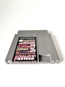 Jeopardy 25th Anniversary Edition Nintendo NES Game Cartridge WORKS