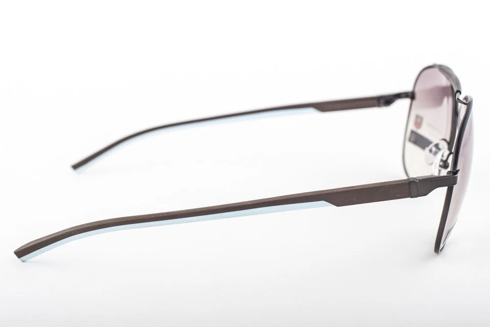 Gafas de sol Tag Heuer automáticas 881 115 marrón oscuro azul claro/marrón degradado Foto 3 de 3