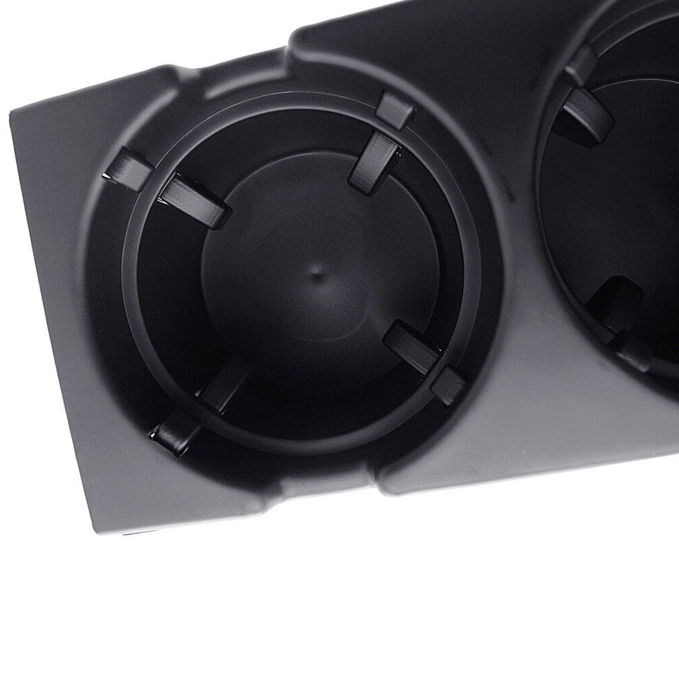 Juego de portavasos consola central delantera negro para BMW E46 serie 3 51168217957 Foto 2 de 4