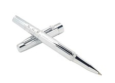 Crystal Style Rollerball Pen,  Clear Crystals, High Quality
