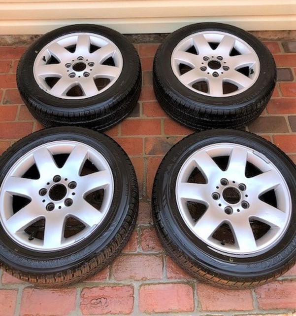 16" GENUINE OEM BMW 320i 323i 325i 328i 330i TAKE OFF WHEELS AND TIRES