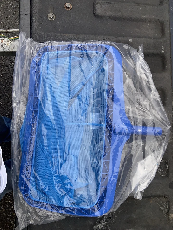 Above Ground & In-Ground Swimming Pool Economy Deep Leaf Cleaning Rake - Image 2 of 2