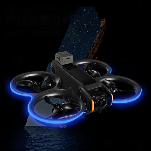 Striscia luminosa per DJI Avata 2 drone LED accessori lampada di allarme volo notturno - Foto 8 di 8