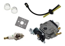 Carburetor Set for 23 - 26cc Einhell AL-KO Atika Fuxtec Brushcutter Hedge Trimmer