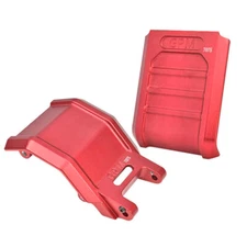 NEW GPM Racing Aluminum 7075 Skid Plate Set Red for Losi 1/4 Promoto-MX