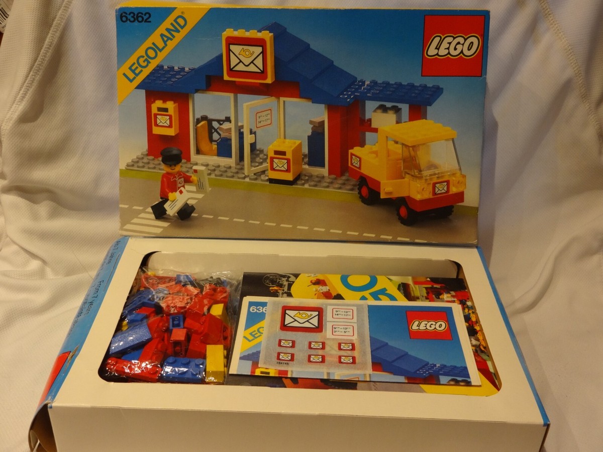 LEGO 6362 Vintage Town Post Office BRAND NEW SEALED Bags +
