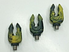 Rod Butt Grip Rests. Carp & Coarse Fishing. Stainless Steel Threads. 3 x Camo