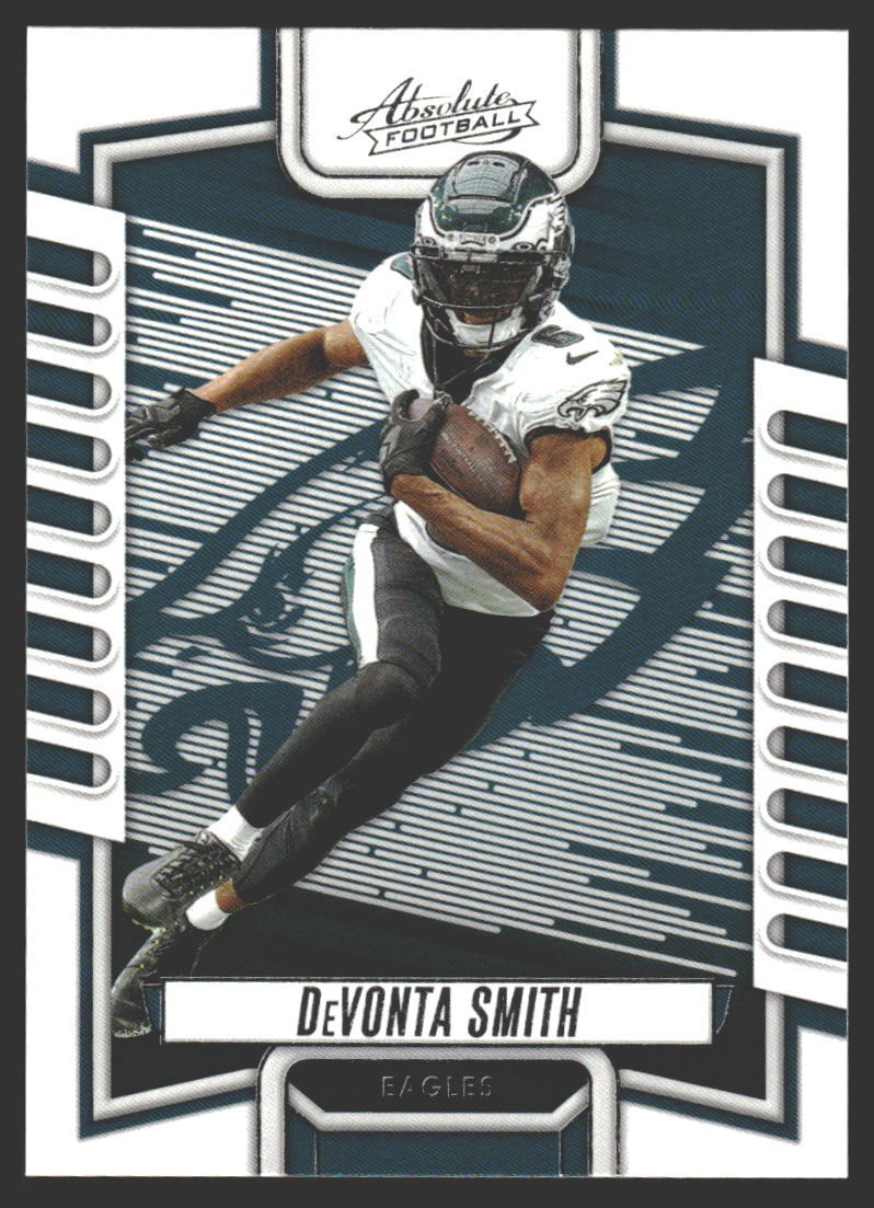 DeVonta Smith #100 2023 Panini Absolute Retail Philadelphia Eagles