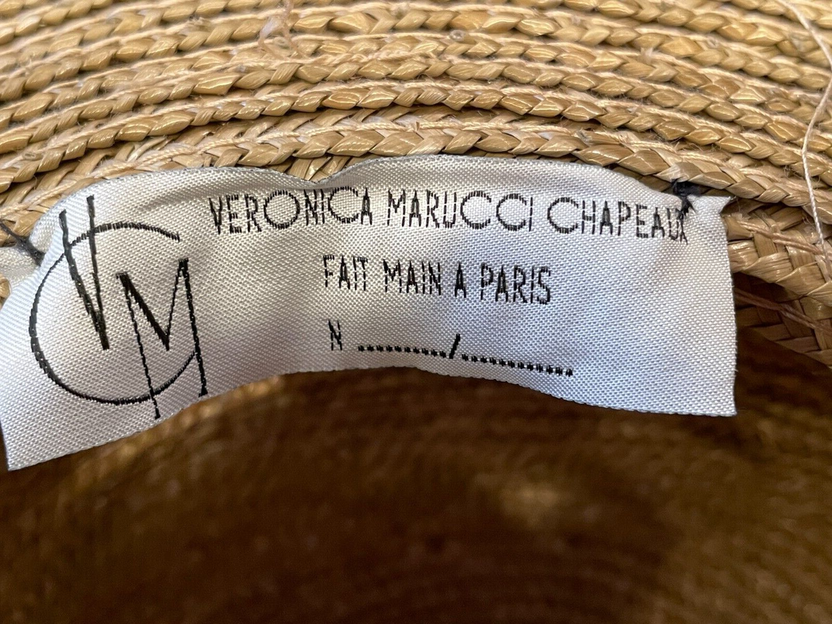 VERONICA MARUCCI CHAPEAUX PARIS DESIGNER HAT | eBay