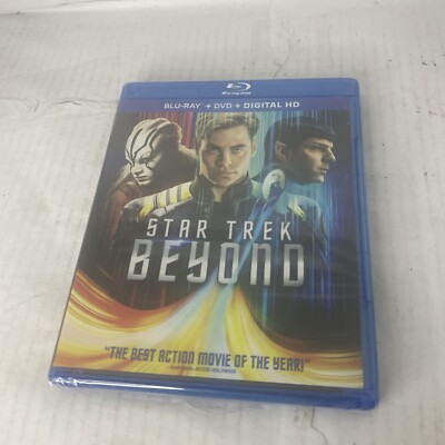 Blu-ray DVDs Star Trek Beyond (BD/DVD/Digital HD Combo) Brand New Sealed