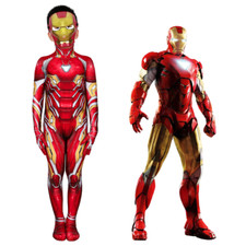 Kids Iron Man Cosplay Costume  Marvel Outfit