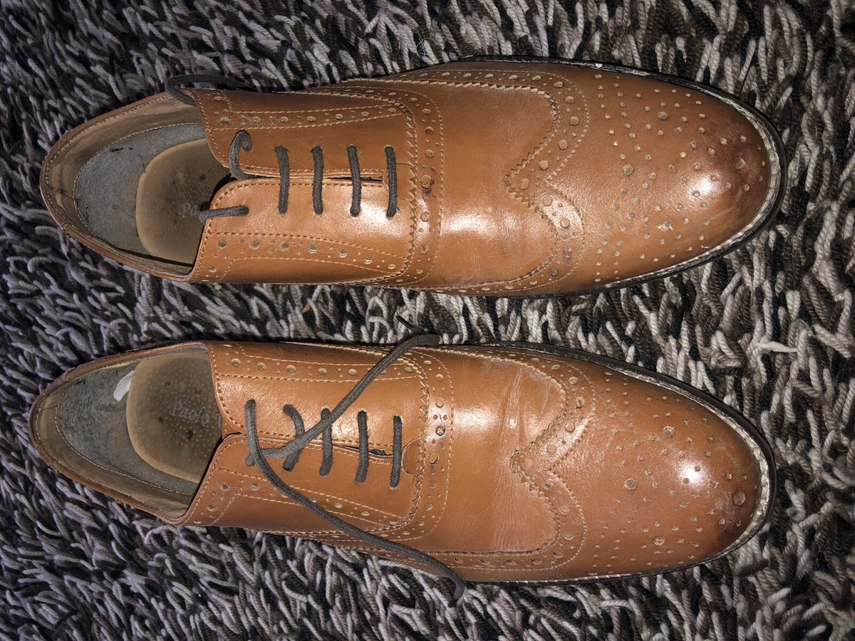 Paolo Vandini Of Shoreditch London Mens Brown All Leather  display picture 1