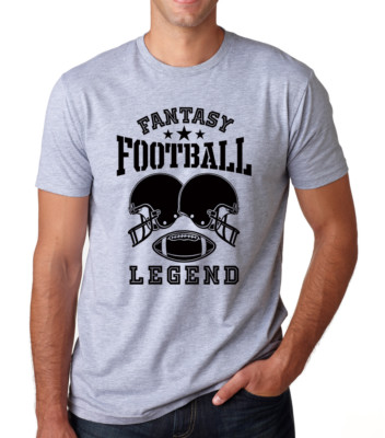 FANTASY FOOTBALL LEGEND Sports Season Fan Team Draft Party Player Men's T-Shirt