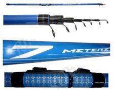 Canna Bolognese 7Mt in Carbonio Pesca Mare Lago Fiume Porto Molo Spigola tp