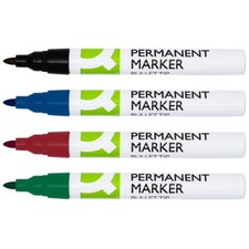 Q-Connect  Permanentmarker Marker - Rundspitz...