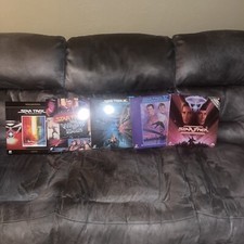5 Star Trek LaserDisc Movie LOT  I,II,III,IV,V Very Good Condition