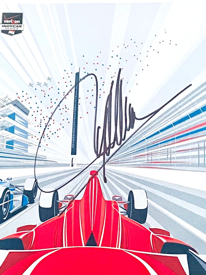 2014 Indy 500 Program SIGNED by Race Winner Ryan Hunter-Reay - Image 2 of 3