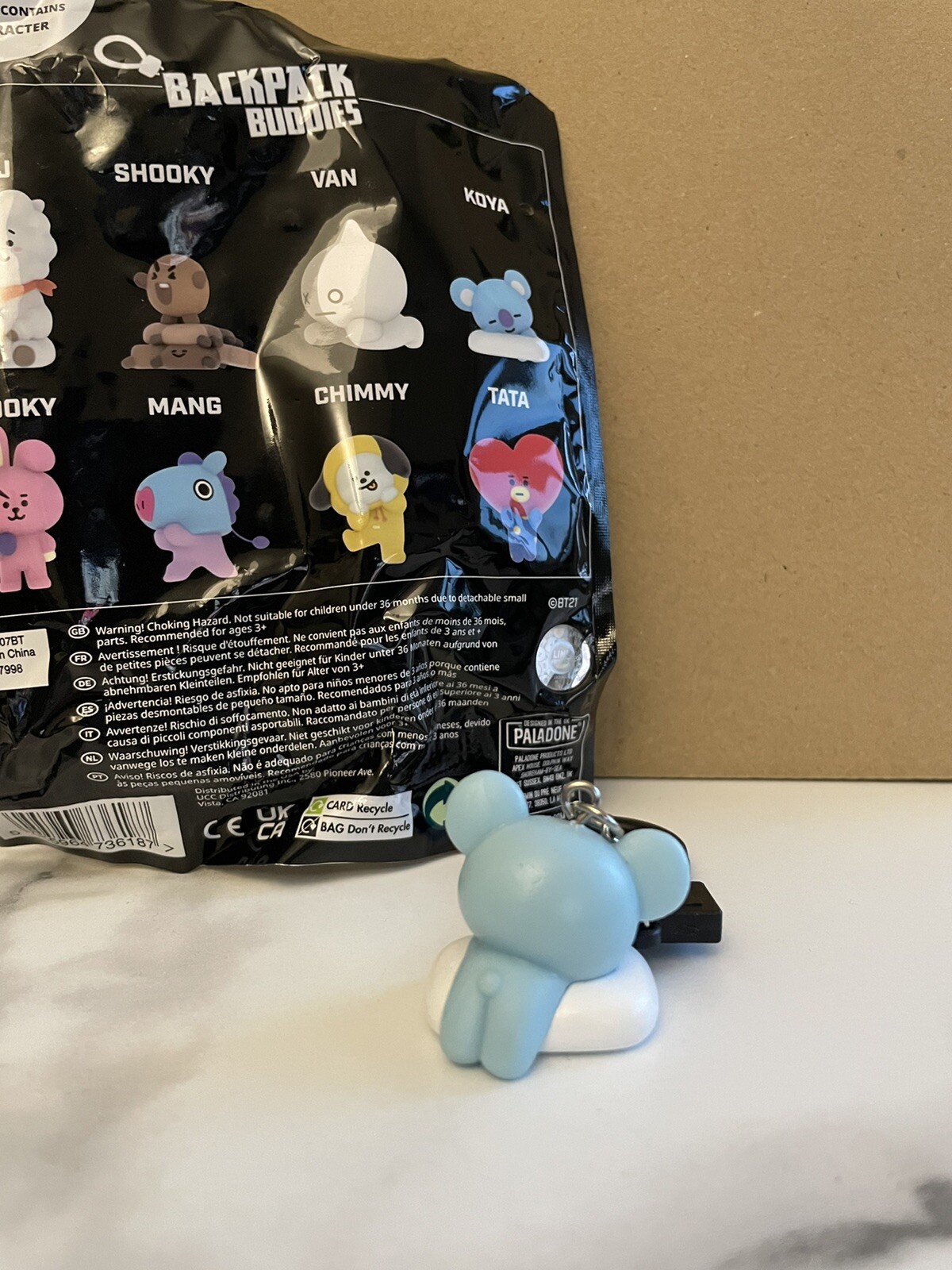BTS RM BT21 Koya Backpack Buddies Keychain Brand New Opened eBay