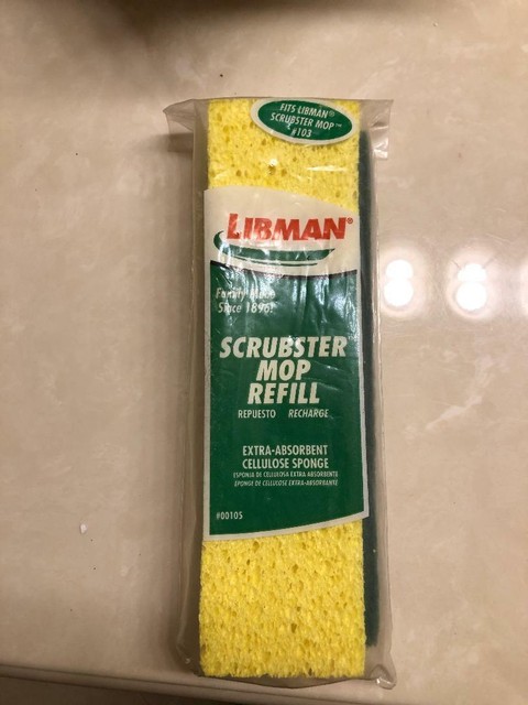 libman mop refill sponge