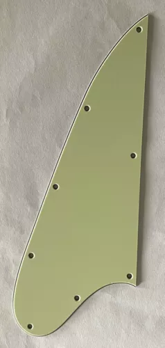 For 3-Ply Gibson Firebird Blank Guitar Pickguard Scratch Plate,Vintage Green
