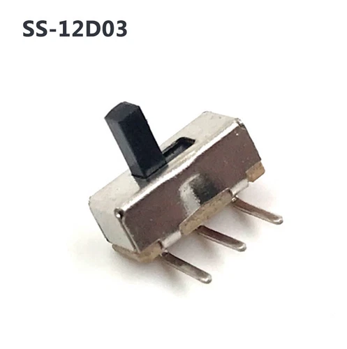 Mini Miniature Model Railway Slide Switch 2-Position SPDT Toggle Switch On-OFF - Picture 8 of 20