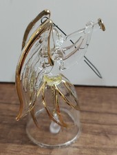Vintage Christmas Glass Angel Bell Tree Ornaments Decoration A3